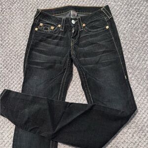 True Religion Black Skinny Jeans
